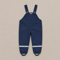 Jardinera impermeable azul con bandas reflectantes