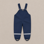 Jardinera impermeable azul con bandas reflectantes